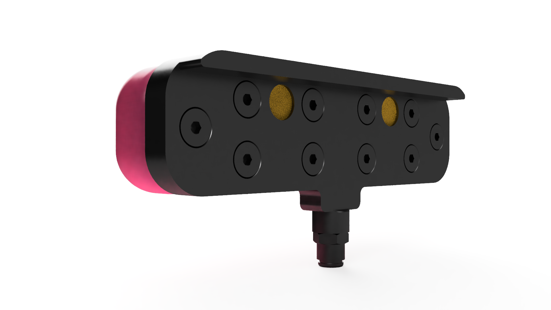 Granular-Jamming Vise: Initial CAD photos and animations 3