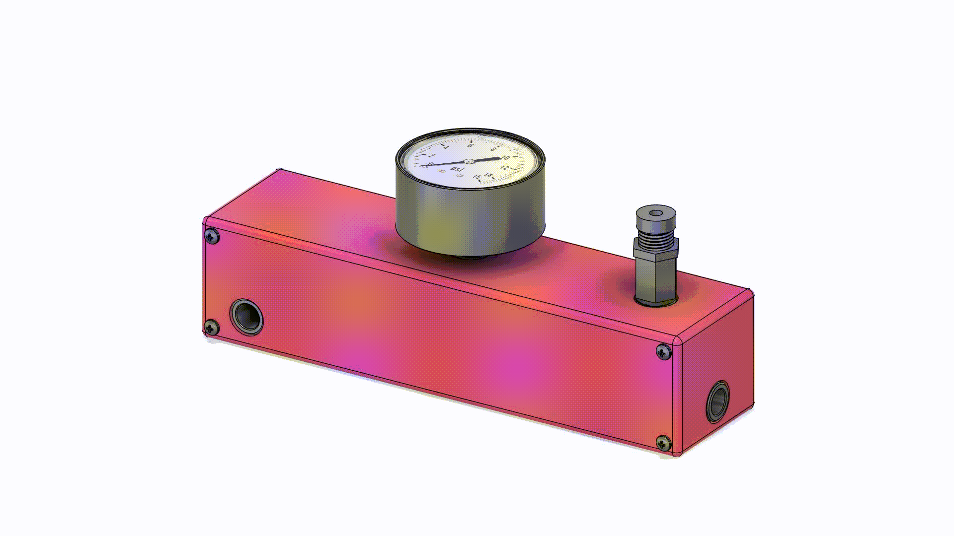 Granular-Jamming Vise: Initial CAD photos and animations 6