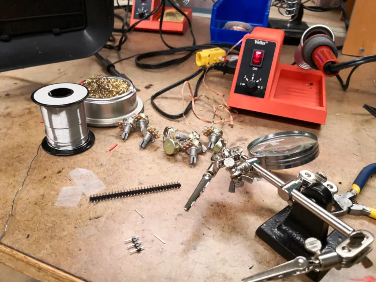 RF Controllers: Work station at 4-409 3