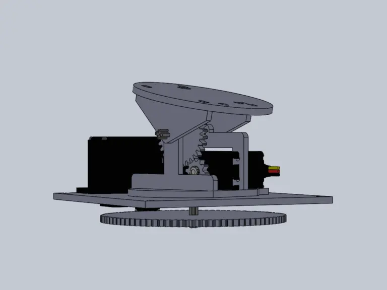 Rubber Band Turret: CAD and laser cutting 3
