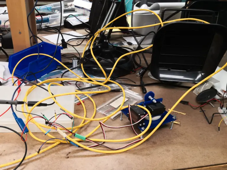 Rubber Band Turret: CAD and laser cutting 5