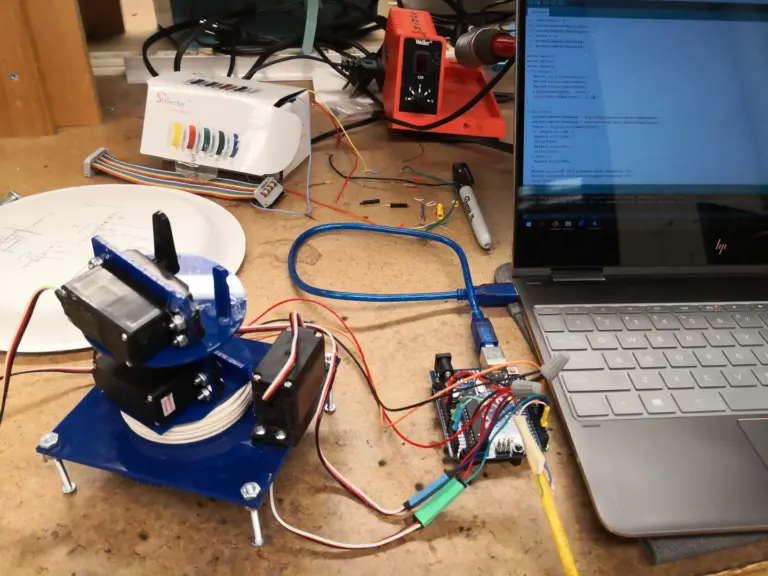 Rubber Band Turret: CAD and laser cutting 7