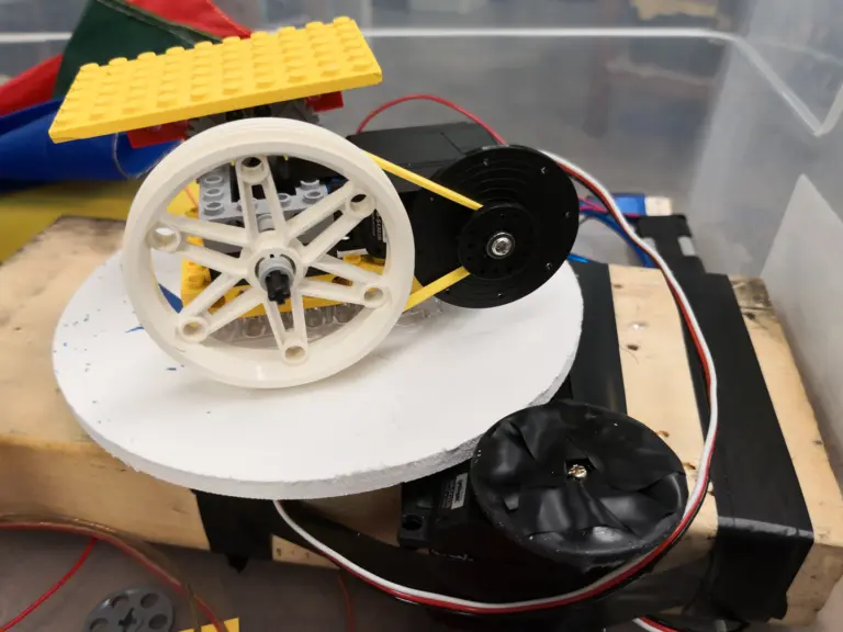 Rubber Band Turret: Rough prototyping 2